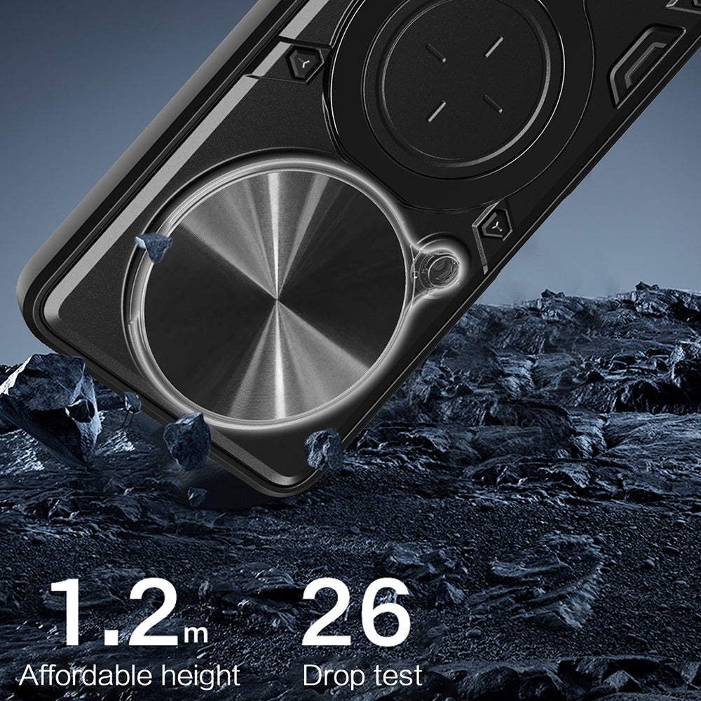 Tok a Honor Magic8 Lite-hoz, Techsuit, CamGuard Pro, Arany Rózsaszín