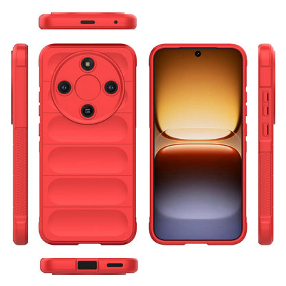 Case for Honor Magic8 Lite, Techsuit, Magic Shield, Red