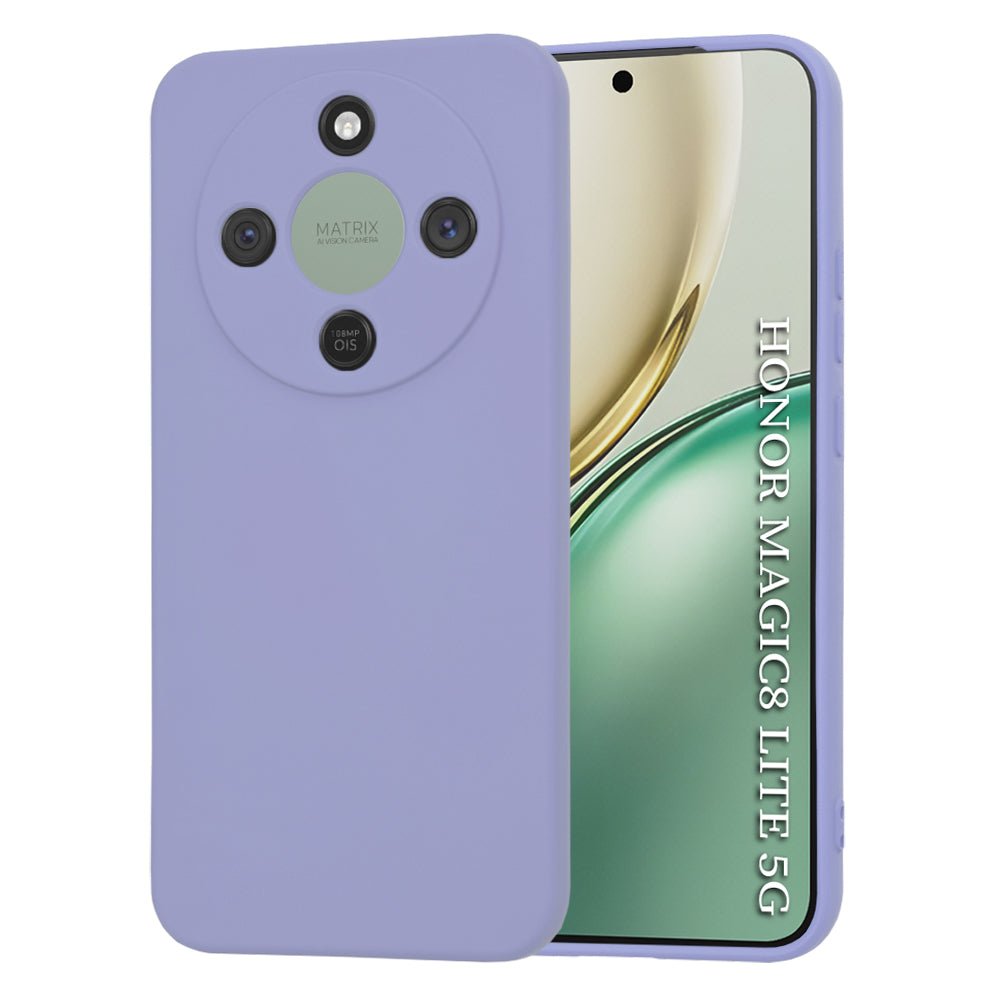 Tok a Honor Magic8 Lite-hoz, Techsuit, SoftFlex, Világoslila