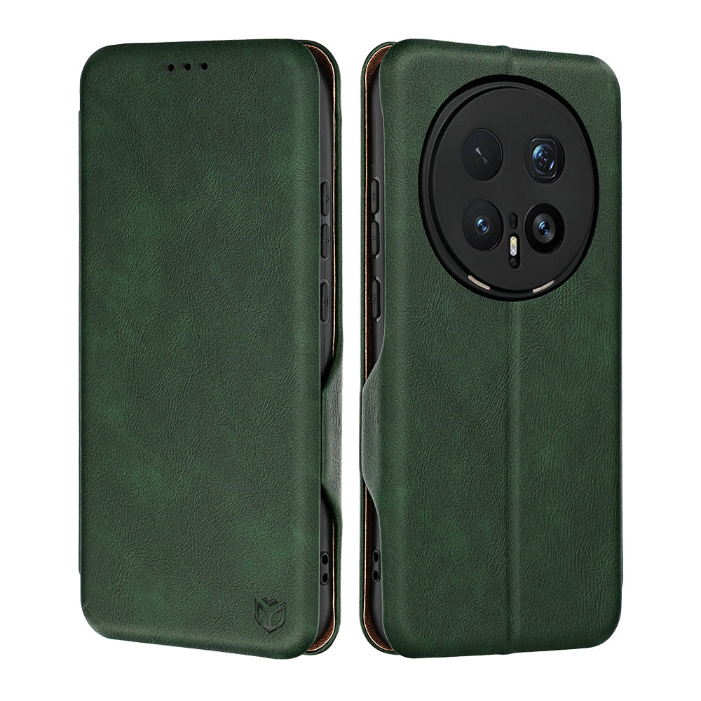 Tok Honor Magic8 Pro-hoz, Techsuit, Safe Wallet Plus, Zöld