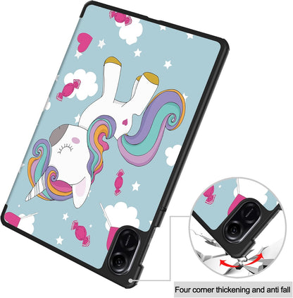 Tok Honor Pad X8a-hoz, Techsuit, FoldPro Unicorn, Többszínű