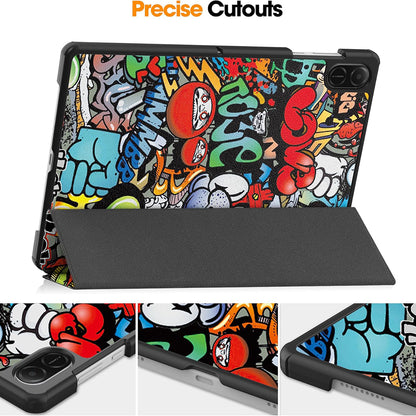 Tok Honor Pad X8a-hoz, Techsuit, FoldPro Urban Vibe, Többszínű