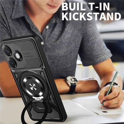 Case for Honor X5c Plus, Techsuit, RuggedCam, Grey