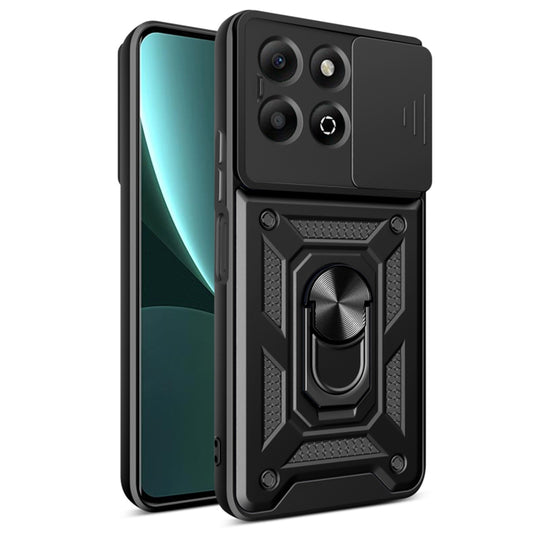 Tok Honor X6b-hez, Techsuit, CamShield, Fekete