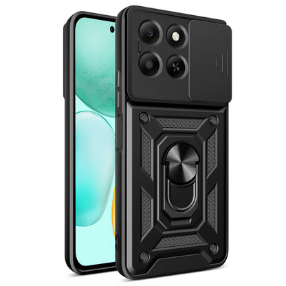 Tok Honor X6c-hez, Techsuit, CamShield, Fekete