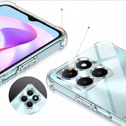 Case for Honor X6c, Techsuit, Shockproof Clear, Transparent