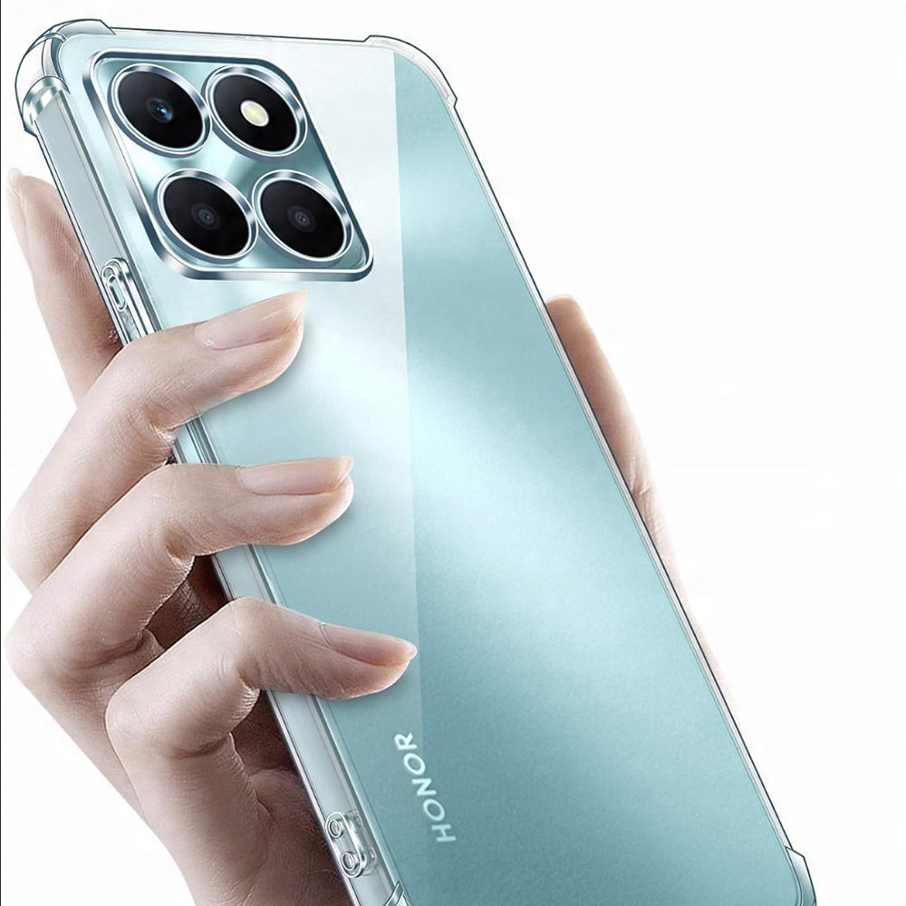 Case for Honor X6c, Techsuit, Shockproof Clear, Transparent