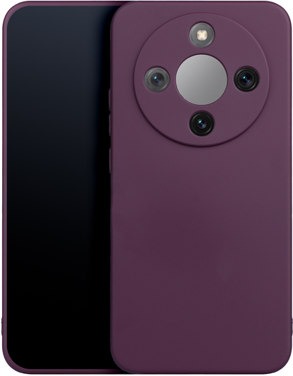 Tok Honor X70 / X9d / Magic8 Lite készülékhez, OEM, szilikon, bordó