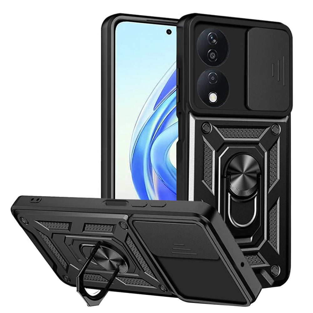 Tok Honor X7b 5G / 90 Smart / X7b 4G, Techsuit, CamShield, Fekete