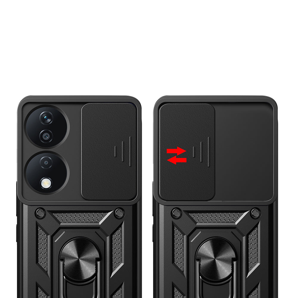 Tok a Honor X7b 5G / 90 Smart / X7b 4G készülékhez, Techsuit, CamShield, Zöld