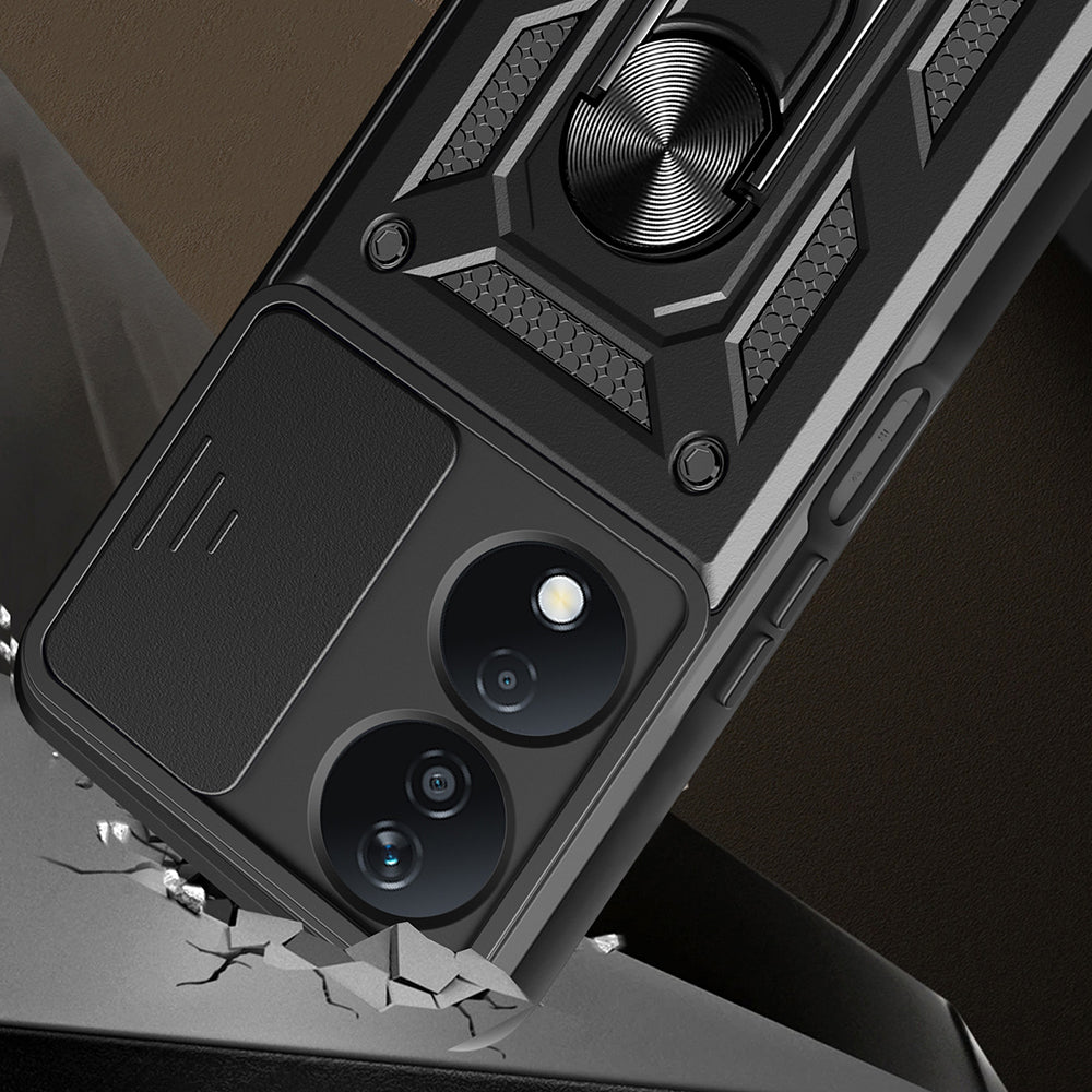 Tok a Honor X7b 5G / 90 Smart / X7b 4G készülékhez, Techsuit, CamShield, Zöld