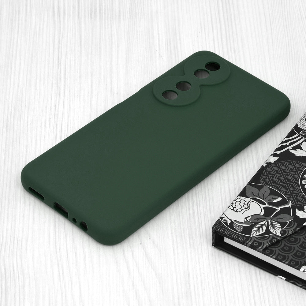 Tok Honor X7b 5G / 90 Smart / X7b 4G-hez, Techsuit, Soft Edge, Sötétzöld