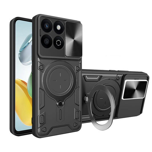 Tok Honor X7c / 200 Smart készülékhez, Techsuit, CamGuard Pro, Fekete
