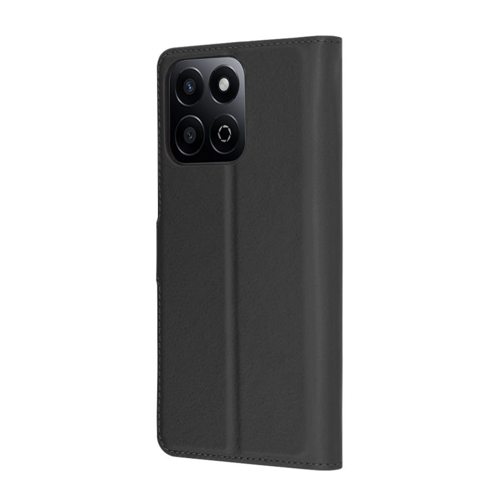 Tok Honor X7c / 200 Smart készülékhez, Techsuit, bőr folio, fekete