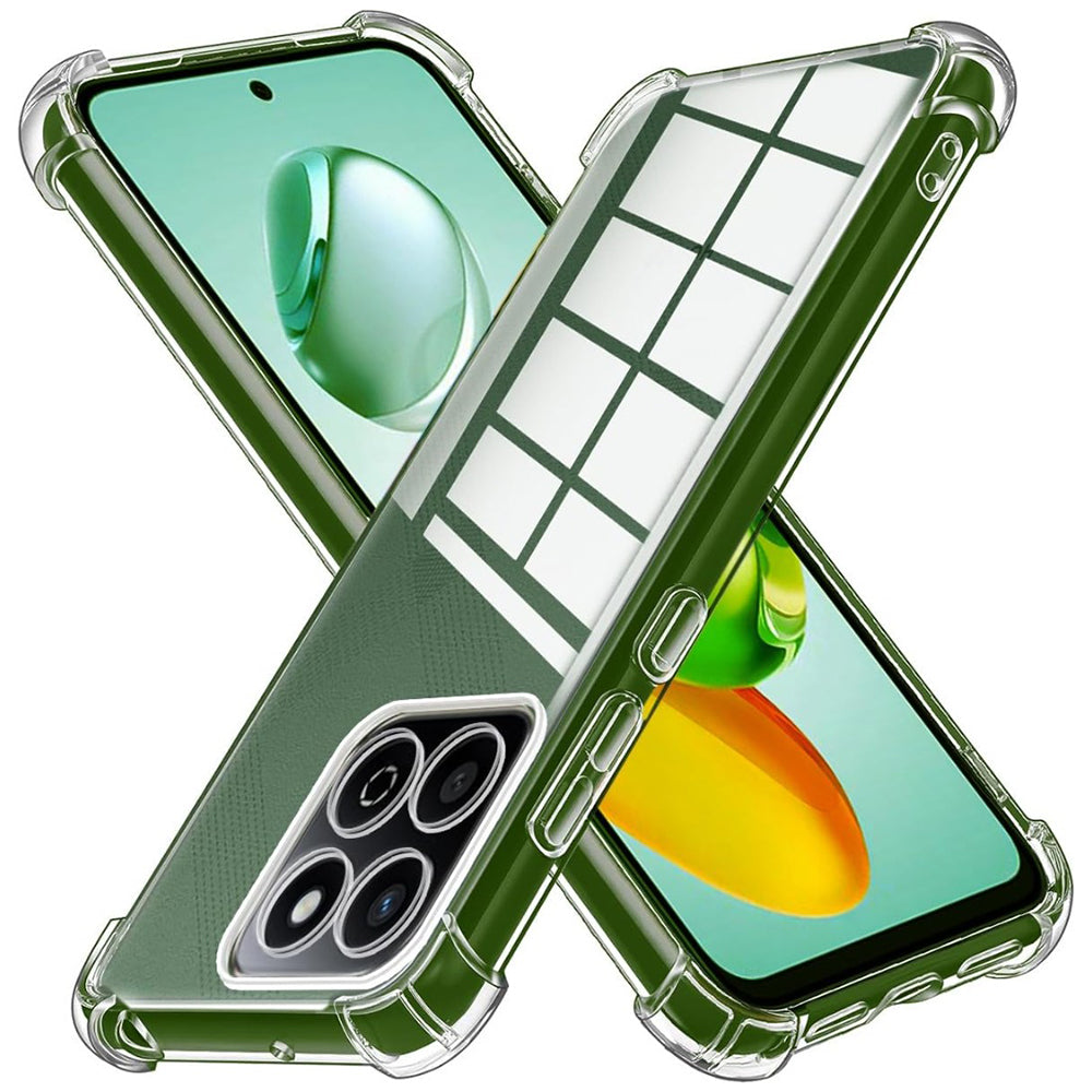 Tok Honor X7c / 200 Smart készülékhez, Techsuit, ütésálló, átlátszó