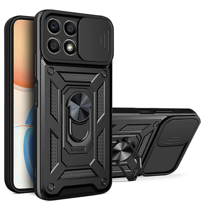 Tok Honor X8a-hoz, Techsuit, CamShield, Fekete