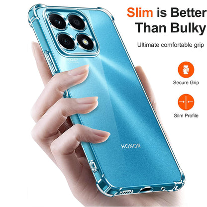 Honor X8a tok, Techsuit, Ütésálló Átlátszó, Átlátszó