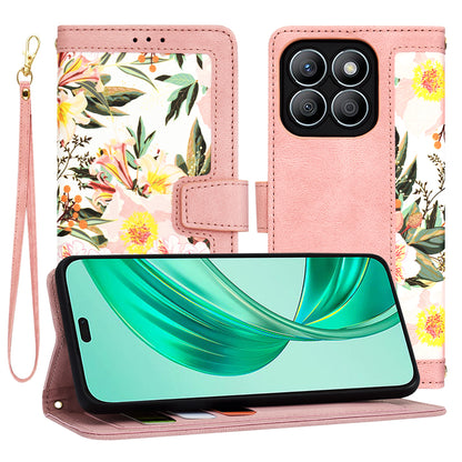 Tok Honor X8b-hez, Techsuit, FlipCraft, Rózsaszín