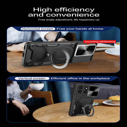 Case for Honor X8c, Techsuit, CamGuard Pro, Purple