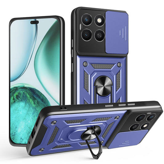 Honor X8c tok, Techsuit, CamShield, Kék