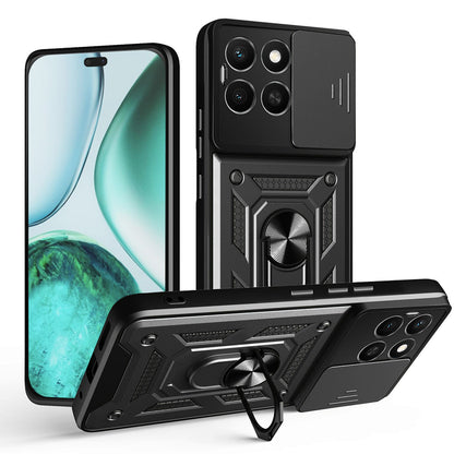 Tok Honor X8c-hez, Techsuit, CamShield, Fekete