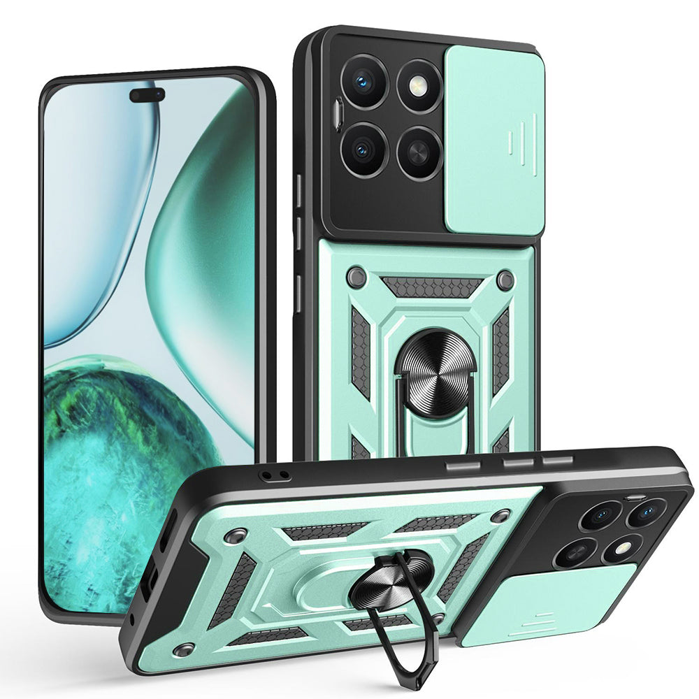 Tok Honor X8c-hez, Techsuit, CamShield, Zöld