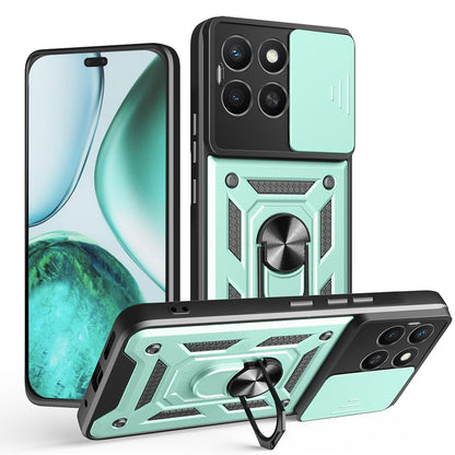 Tok Honor X8c-hez, Techsuit, CamShield, Zöld