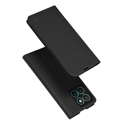 Case for Honor X8c, Techsuit, Magskin Book, Black
