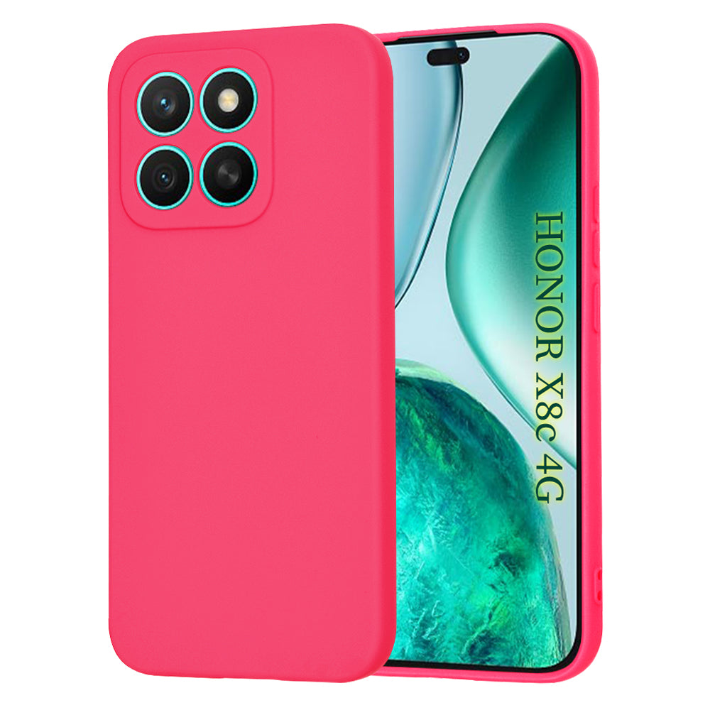 Honor X8c tok, Techsuit, SoftFlex, Sötét rózsaszín