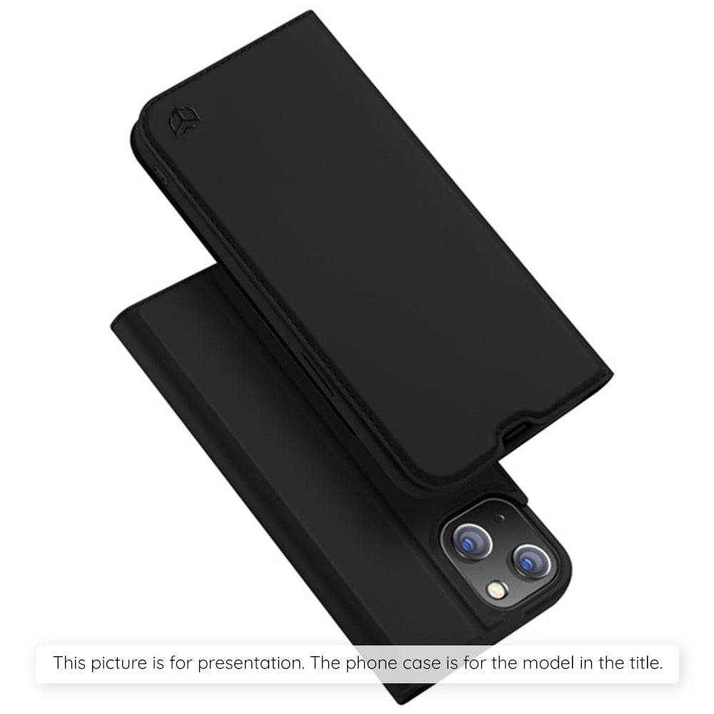 Tok Honor X8d-hez, Techsuit, Magskin Book, Fekete