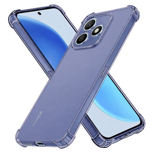 Tok Honor X8d-hez, Techsuit, Ütésálló Átlátszó, Füstös