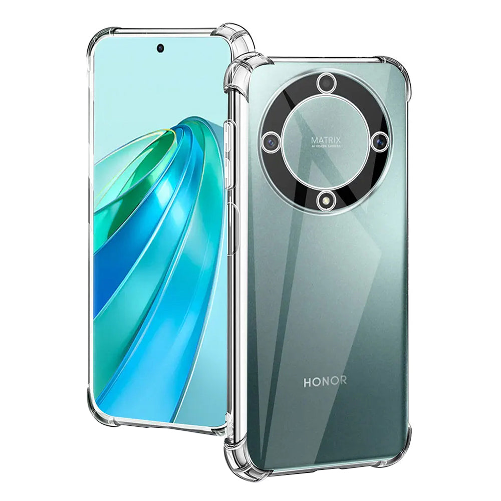 Case for Honor X9a, Techsuit, Shockproof Clear, Transparent