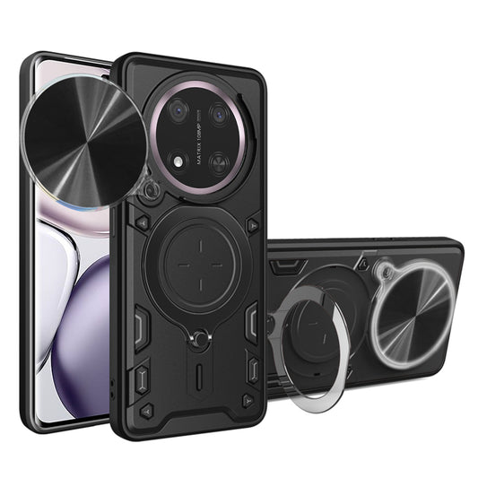 Tok Honor X9c / Magic7 Lite-hez, Techsuit, CamGuard Pro, Fekete
