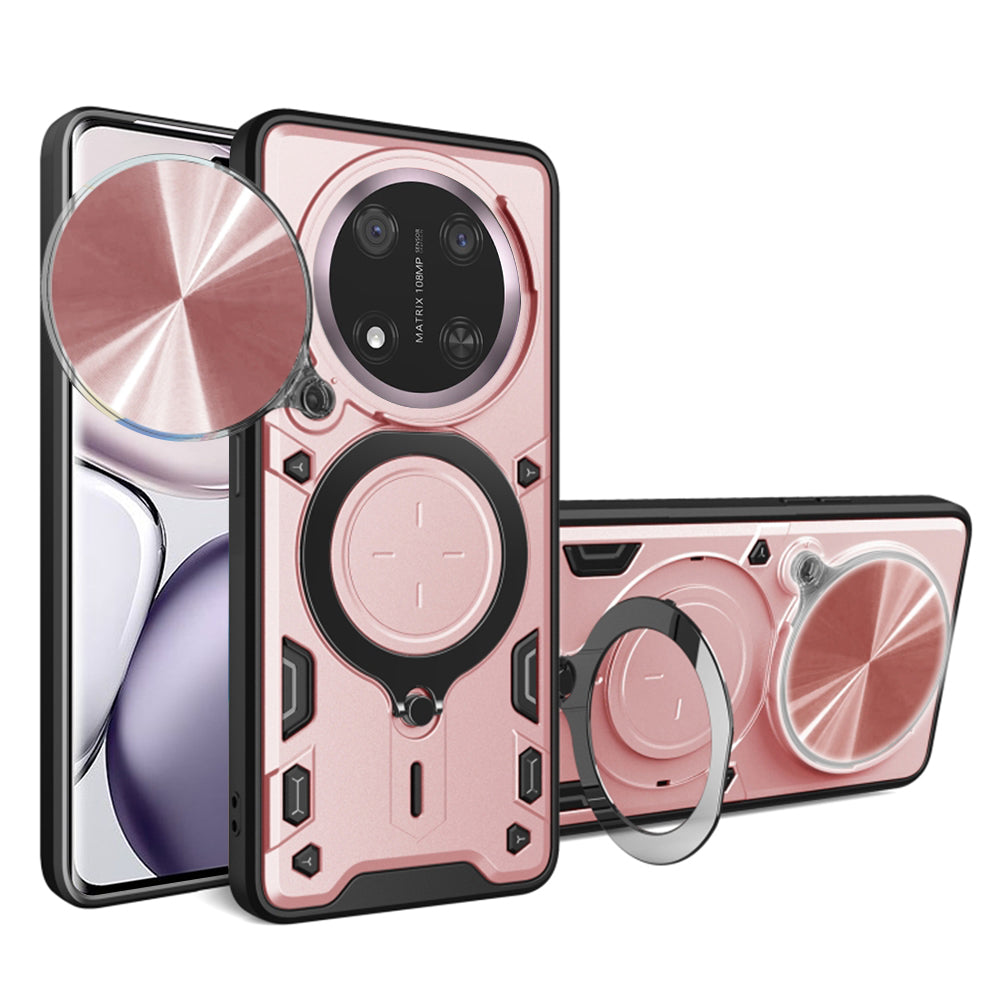 Tok Honor X9c / Magic7 Lite-hez, Techsuit, CamGuard Pro, Rózsaarany