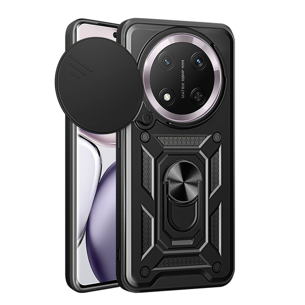 Case for Honor X9c / Magic7 Lite, Techsuit, CamShield, Black