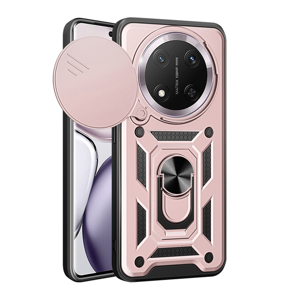 Tok Honor X9c / Magic7 Lite-hez, Techsuit, CamShield, Rózsaszín