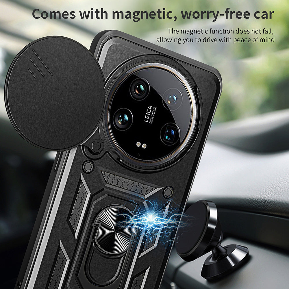 Tok Honor X9c / Magic7 Lite-hez, Techsuit, CamShield, Rózsaszín