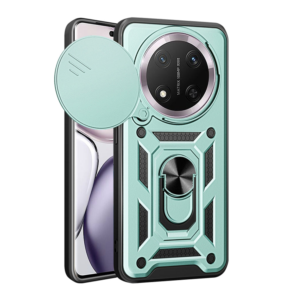 Tok Honor X9c / Magic7 Lite-hez, Techsuit, CamShield, Zöld