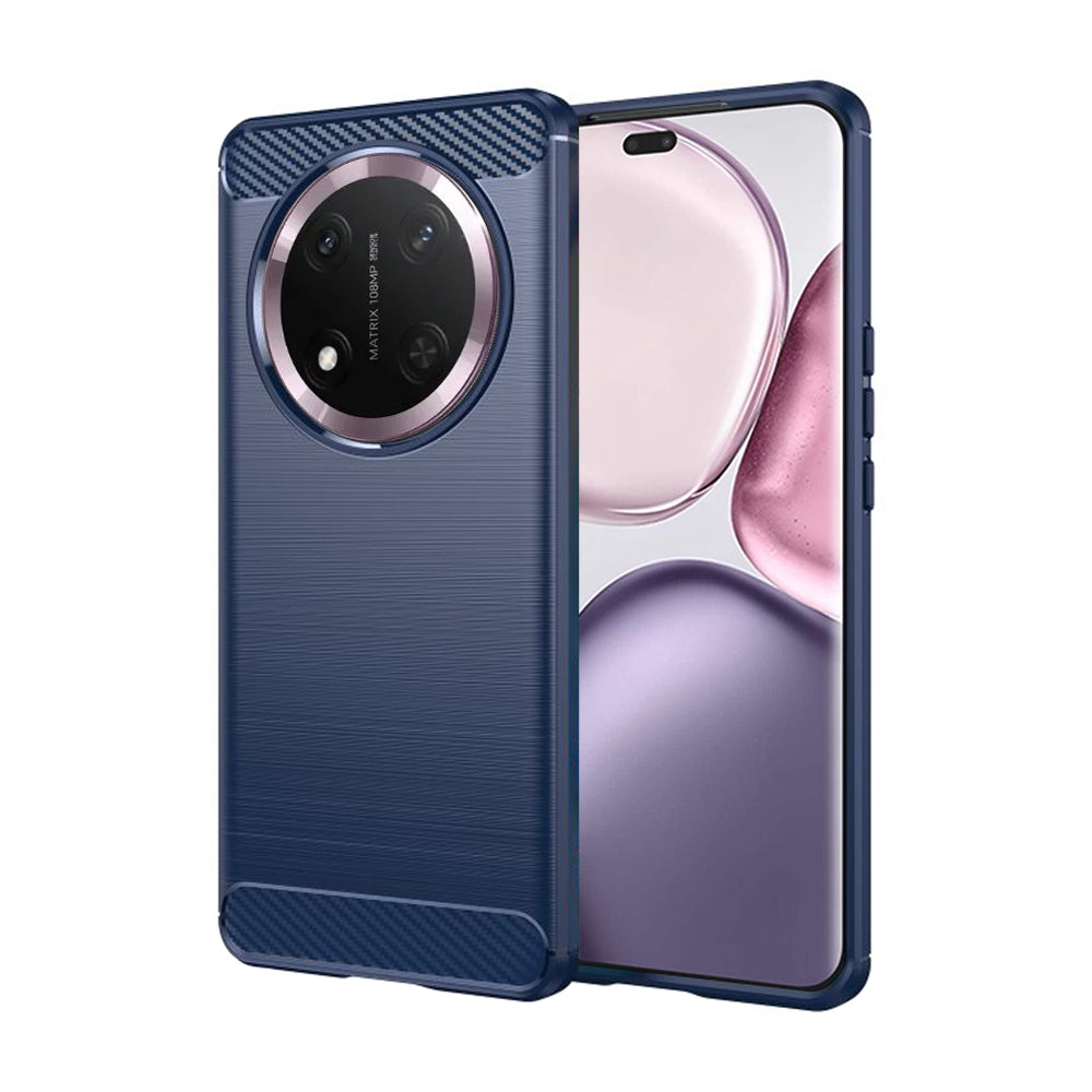 Tok Honor X9c / Magic7 Lite-hez, Techsuit, karbon, kék