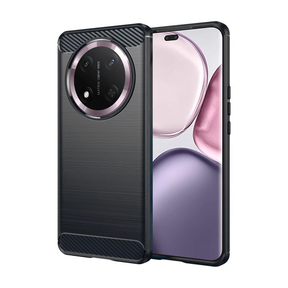Tok Honor X9c / Magic7 Lite-hez, Techsuit, Karbon, Fekete