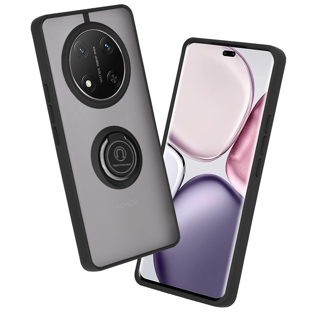Tok Honor X9c / Magic7 Lite-hez, Techsuit, Glinth, Fekete