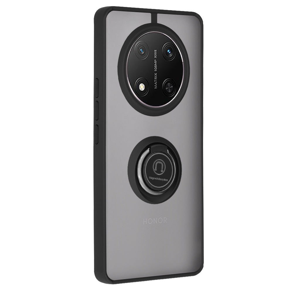 Tok Honor X9c / Magic7 Lite-hez, Techsuit, Glinth, Fekete