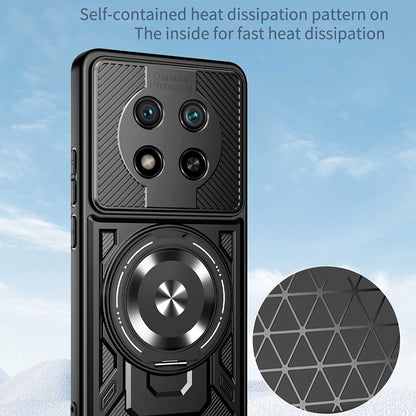 Tok Honor X9c / Magic7 Lite-hez, Techsuit, RuggedCam, Kék