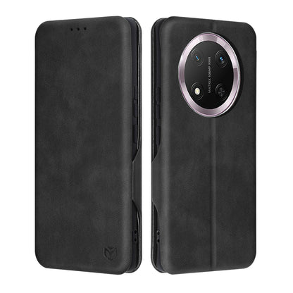 Tok Honor X9c / Magic7 Lite-hez, Techsuit, Safe Wallet Plus, Fekete