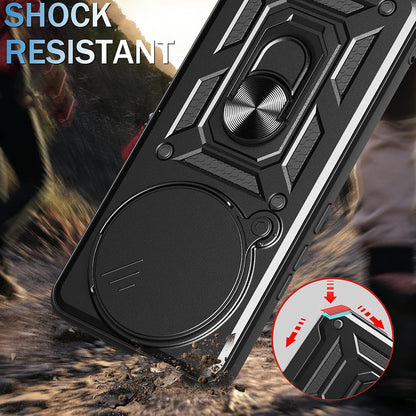 Tok Honor X9c Smart, Techsuit, CamShield, Fekete