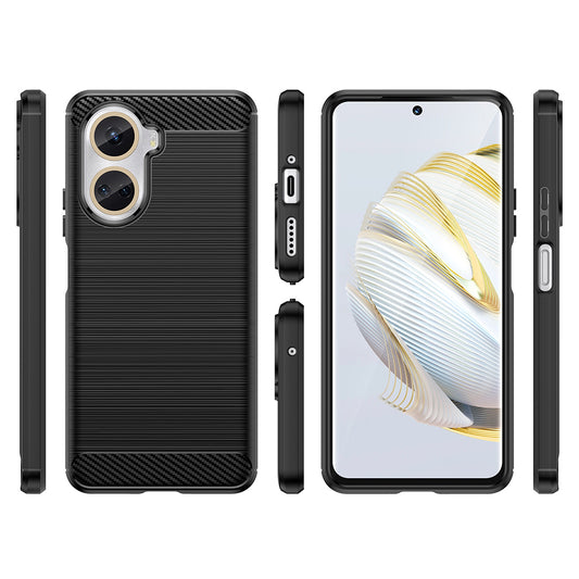 Huawei nova 10 SE tok, Techsuit, karbon, fekete