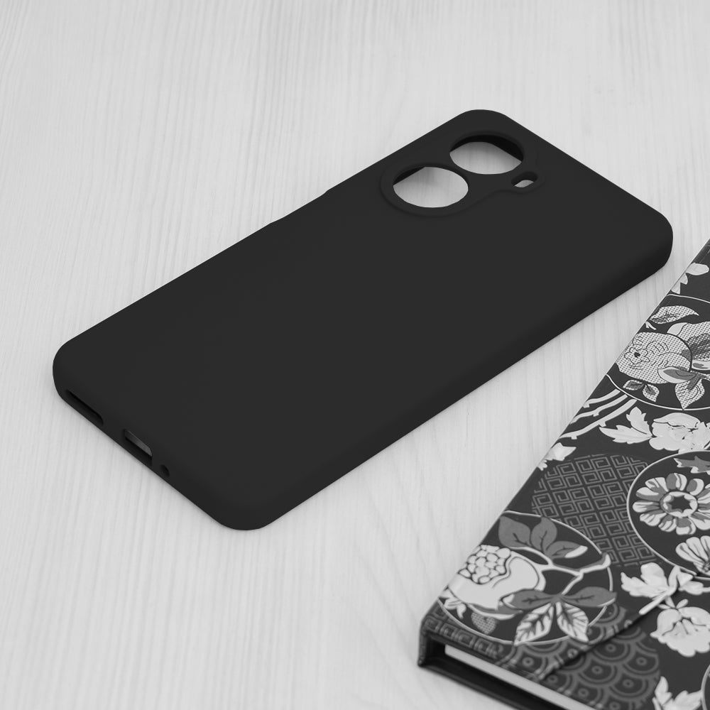 Tok Huawei nova 10 SE-hez, Techsuit, Soft Edge, Fekete