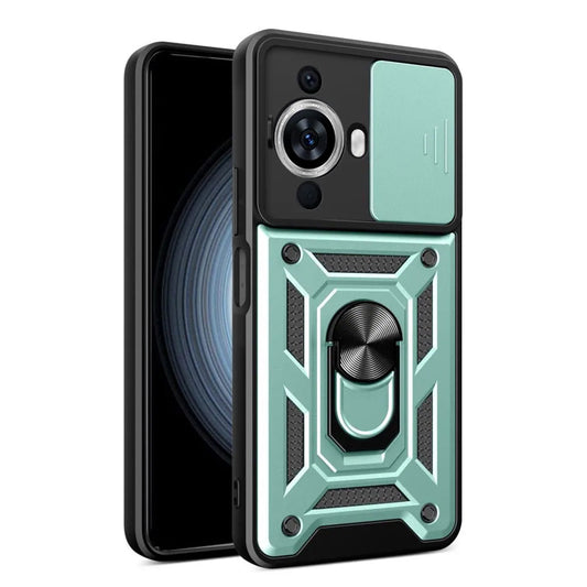 Tok Huawei nova 12s / nova 11-hez, Techsuit, CamShield, Zöld