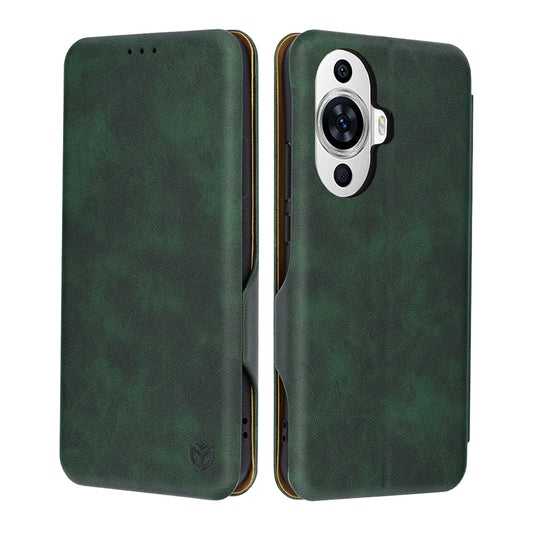 Tok Huawei nova 12s / nova 11-hez, Techsuit, Safe Wallet Plus, Zöld