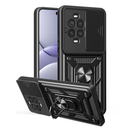 Tok Huawei nova 13 Pro-hoz, Techsuit, CamShield, Fekete